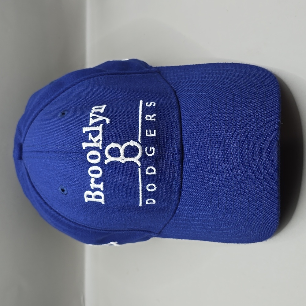 New Era 39Thirty Brooklyn Dodgers Cooperstown Cap Blue Hat M/L Throwback Retro